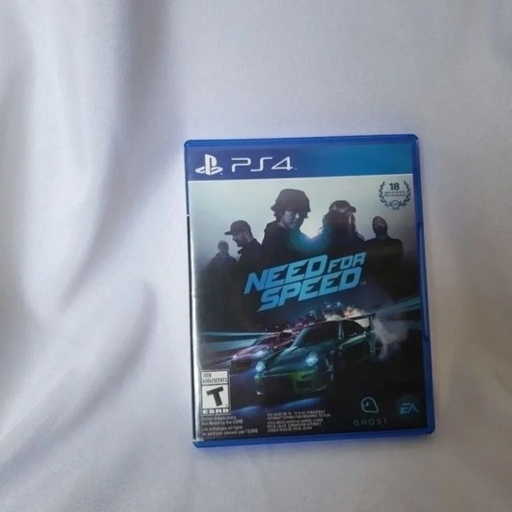Play station 4 set of 2 games mortal kombat x & need for speed